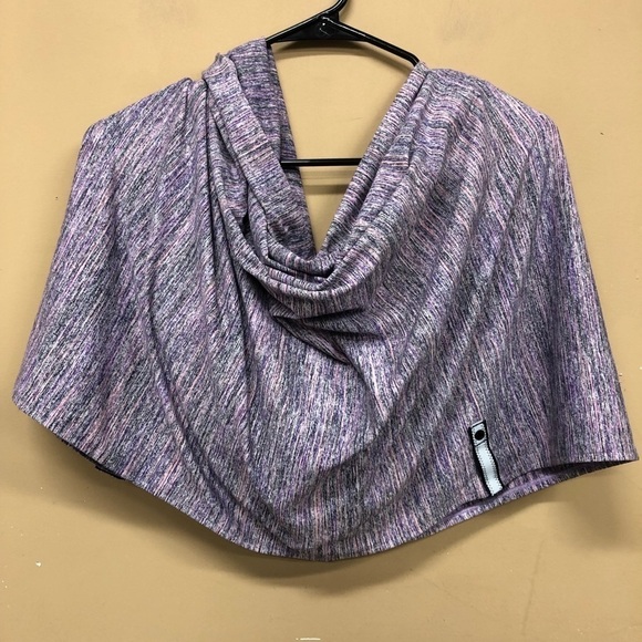 Lululemon Vinyasa Scarf Rulu Space Dye Camo Tender Violet Black Grape one size - Picture 1 of 4